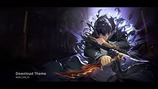 Solo LevelingARISE OST  Download Theme [upl. by Tiebout]