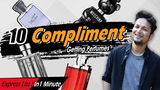 Top 10 Most Compliment getting perfumes ❤️‍🔥 हिंदी में Express List In 1 Minute  2022 Smell Great [upl. by Fein]