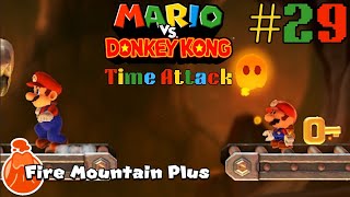 I Beat Fire Mountain Plus EASILY  Mario VS Donkey Kong 2024 Switch Blind100 Playthrough [upl. by Eidna]