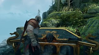 How to open chest lock In the River Pass  God of War [upl. by Trauts]