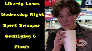 Liberty Lanes Wednesday Night Sport Sweeper Qualifying amp Finals 8102022 [upl. by Llenol]