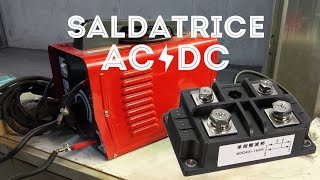 Modificare Saldatrice AC in DC per Saldature in Corrente Continua  Fai Da Te [upl. by Adine]