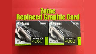 Zotac RTX 4060 Graphic Card  Replacement Process  Full Detail [upl. by Yoreel18]