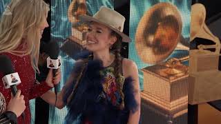 Lauren Daigle Red Carpet Interview  2024 GRAMMYs [upl. by Cosmo600]