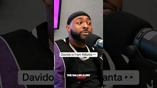 Nigerian artist Davido changes his accent to let us know he and his children were born in Atlanta [upl. by Peugia]