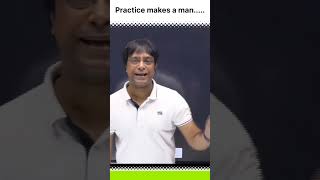 Practice makes a man…motivation ssc ajaysir english youtubeshorts shorts youtube reels yt [upl. by Eelsha]