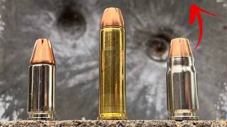 357 Sig vs 9mm vs 357 Mag Cant Believe The Results [upl. by Nylrahc535]