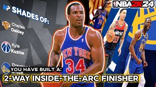 BEST CHARLES OAKLEY BUILD IN NBA 2K24 [upl. by Berck]