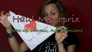 ✿ Haul Monoprix ✿ Makeup Soins et Cheveux [upl. by Cronin]