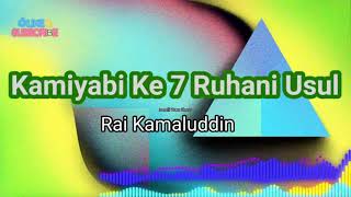 Rai Kamaluddin  Kamiyabi Ke 7 Ruhani Usul  Ismaili Waez [upl. by Cesare733]