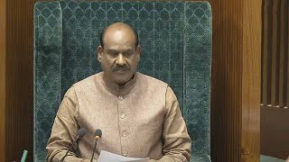 lok sabha speaker om birla conclusion speech at parliament budget session 2024  day 15 [upl. by Britt]