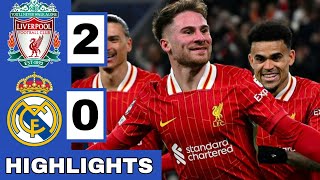 🔴Liverpool vs Real Madrid 20 Extended HIGHLIGHTS  UEFA Champions League [upl. by Riobard]