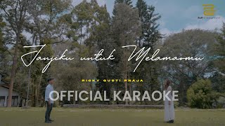 OFFICIAL KARAOKE  JANJIKU UNTUK MELAMARMU  RICKY GUSTI PRAJA [upl. by Trevor]