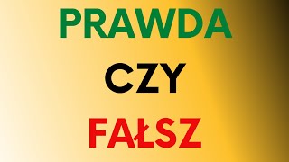 Prawda czy fałsz odpowiedź i ćwicz  WF [upl. by Lehacim]