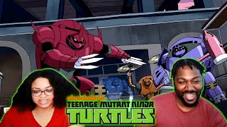 Teenage Mecha Ninja Turtles  TMNT 2012 Shorts Reaction TMNT [upl. by Hpseoj765]