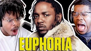 KENDRICK LAMAR EUPHORIA REACT COMPILATION [upl. by Aroved949]