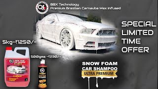 Q4 Snow Foam Shampoo 5KG  1250 Only [upl. by Afital]