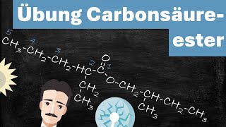 Übung schwer Carbonsäureester benennen 4k 60 Fps [upl. by Frantz]