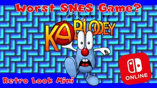 The WORST SNES Game  KablooeyBombuzal ft Demeech  Retro Look Mini [upl. by Nnylarat]