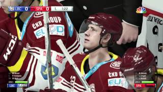 NHL 16  FINÁLE TIPSPORT EXTRALIGY  HC Sparta PrahaHC Bílí Tygři Liberec  XBOX ONE  CZ [upl. by Deegan]