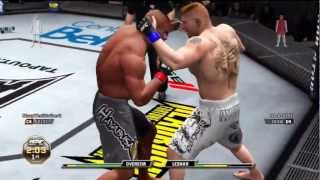 Alistair Overeem vs Brock Lesnar [upl. by Ahsenahs715]