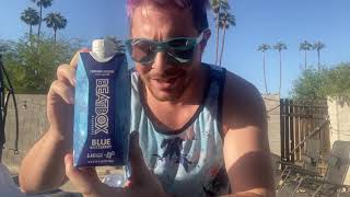 Beatbox Beverages  Blue Razzberry Review [upl. by Amalle]