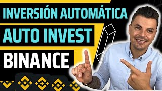 Como INVERTIR en CRIPTOMONEDAS de FORMA AUTOMÁTICA con Binance Auto Invest TUTORIAL COMPLETO [upl. by Namharludba363]