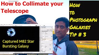 How to photograph Galaxies Astrophotography Tip 3 How to Collimate your Telescope Celestron EdgeHD [upl. by Aissac850]