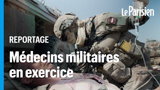 Exercice «MASCAL»  comment larmée française soigne ses blessés en plein combat [upl. by Ynamreg]