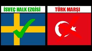 Gençlik Marşı ORJİNALİ │♬ İsveç Halk Ezgisi  Tre Trallande JantorÜç Şırpıntı Kız [upl. by Jump]