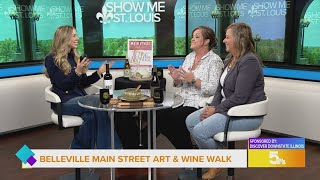 Sponsored Belleville Main Street Art and Wine Walk [upl. by Hanny548]