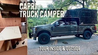 Capri Retreat Truck Camper Tour  Solar  Insulated  Overland [upl. by Roper719]