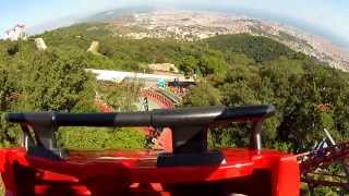 Tibidabo  Muntanya Russa GoPro 2013 [upl. by Kcirdor226]