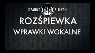 ROZŚPIEWKA WOKALNA ze studiem Czarno Na Białych samo pianino [upl. by Ahsenahs182]