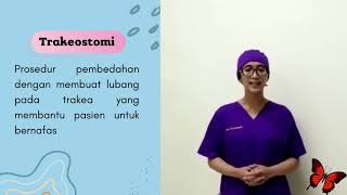 Perawatan Trakeostomi ICU [upl. by Enaelem]