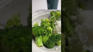 Steam broccoli with rice Eezy’s food [upl. by Amandy]