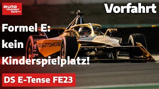 Die elektrische Königsklasse So fühlt sich der Formel ERennwagen von DS an  auto motor und sport [upl. by Bezanson]