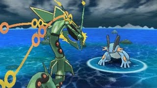 Pokemon Alpha SapphireOmega Ruby  Mega Rayquaza Trailer [upl. by Tsenrae]