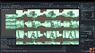 Procedural Level Generation for my platformer game made in Godot 4 [upl. by Pierrette45]