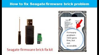 Seagate data recovery repair firmware bug locked bricked busy BSY error not detected in BIOS [upl. by Melcher]