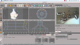 C4D  Modeling a Faucet [upl. by Landon852]