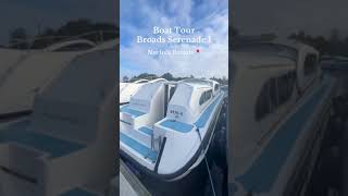 Take A Tour Of Our Broads Serenade Boat  Norfolk Broads Boat Hire boatingholidays norfolkbroads [upl. by Inoliel]