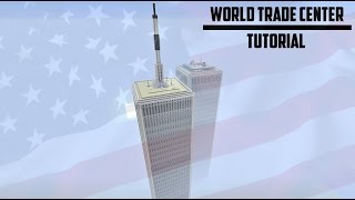 World Trade Center Tutorial Minecraft Xbox [upl. by Selway]