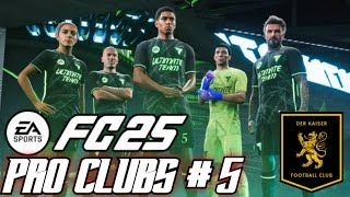 EA FC 25 PRO CLUBS ROAD TO DIVISION 1 EP5 [upl. by Nolyd426]