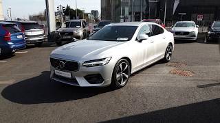 2018 Volvo S90 RDesign D4 190hp Automatic Heated Sport Seats S [upl. by Adiarf]