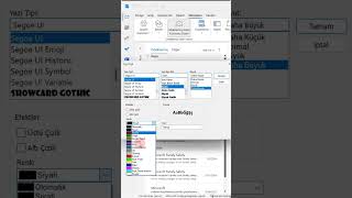 Outlook’ta Seçili Mailden Gelen Mesajları Farklı Biçimde Gösterme Yöntemi outlook [upl. by Eisor]