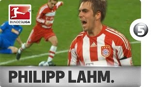 Philipp Lahm  Top 5 Goals [upl. by Yreffoeg]