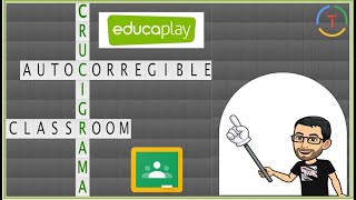 Cómo hacer un crucigrama online en Google Classroom con educaplay [upl. by Ttenneb]