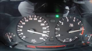 BMW E34 V12 m70b54 0260 Acceleration [upl. by Naor733]