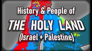 Who are the People of the Holy Land Historical amp Modern Demographics of Israel amp Palestine [upl. by Alyled]